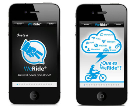WeRide, una aplicación perfecta para complementar tu afición, si eres motero