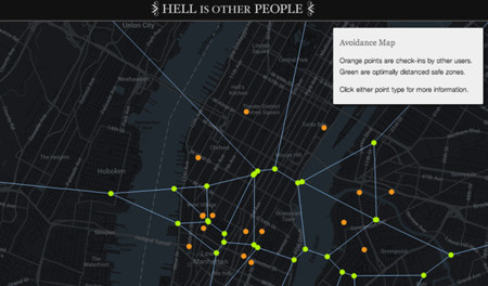 Hell is other people, ¿quieres recorrer la ciudad sin encontrarte con ningún amigo?
