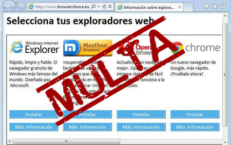 Microsoft podría ser multada por la Unión Europea antes de que termine marzo