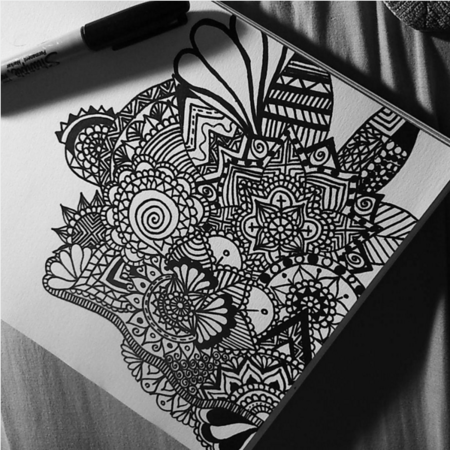 Gestiona el estrés a través del Zentangle