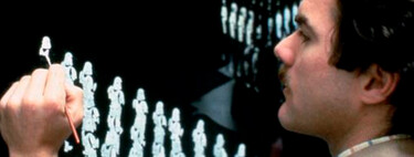 En Star Wars para colar miles de soldados de asalto y naves espaciales en las películas antiguas, los creadores utilizaron una herramienta en particular: pinceles 