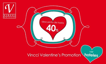 Hasta un 40% de descuento en Vincci Hoteles hasta final de año y por San Valentín