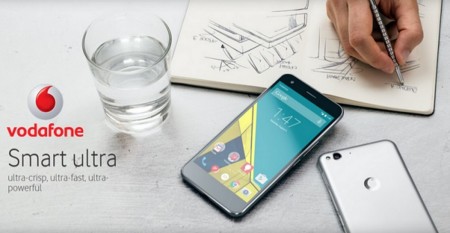 El smartphone más completo de marca Vodafone, el Smart Ultra, llega desde 96 euros