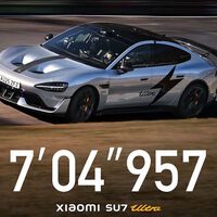 Es oficial: Xiaomi gana a Porsche en casa. El SU7 Ultra es el coche eléctrico de serie más rápido en Nürburgring