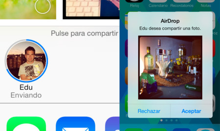 AirDrop, cómo compartir documentos fácilmente por Wi-Fi y Bluetooth con iOS 7