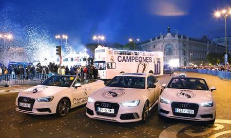 Audi celebra a lo campeón con el Real Madrid