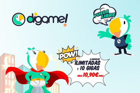 Digame da el salto a los 50 GB por 24,90 euros entre otras mejoras en las tarifas más baratas