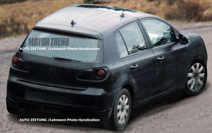 Foto espía del Volkswagen Golf VI