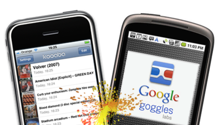 Kooaba planta cara a Google goggles en iPhone y Android
