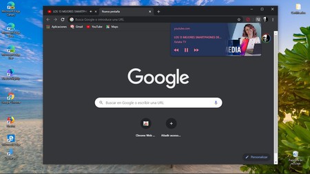 Así puedes probar la nueva botonera de Chrome para controlar el contenido multimedia que se reproduce en el navegador