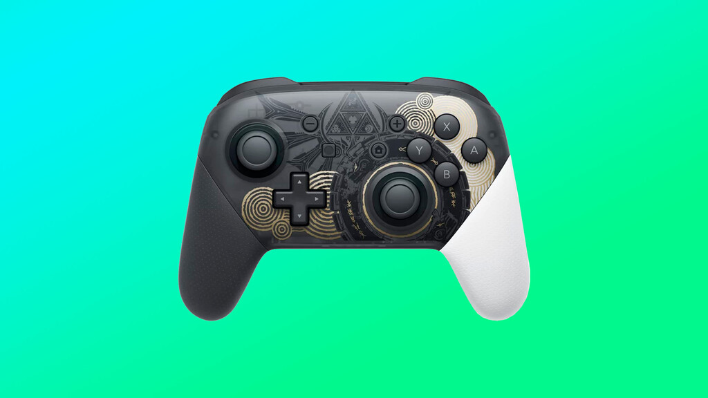 Vuelve el stock del Nintendo Switch Pro Controller edición The Legend of Zelda: Tears of the Kingdom en Carrefour Vuelve el stock del Nintendo Switch Pro Controller edición The Legend of Zelda: Tears of the Kingdom en Carrefour