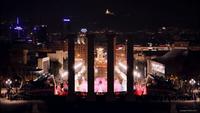 Time lapse: medianoche en Barcelona