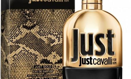 Just Cavalli presenta "For Him Just Gold" su nueva fragancia masculina