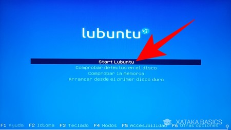 Start Lubuntu