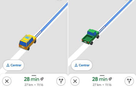 Cómo cambiar el icono de la flecha de Google Maps por un coche en 3D