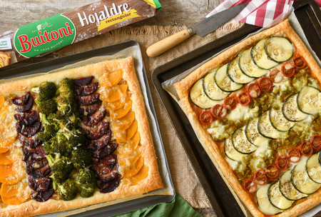 Coca de verduras: cuatro versiones con productos de temporada
