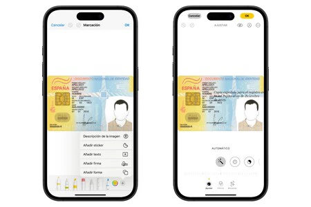 身分証明書のコピー
