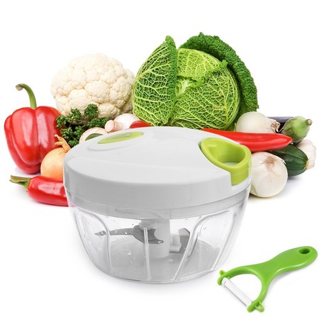 Cupón de descuento de 5 euros en la minipicadora de alimentos de 500 ml de capacidad Uten: se queda en 7,99 euros en Amazon