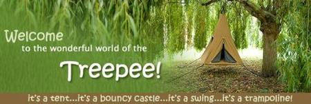 Treepee, un columpio que es tienda a la vez