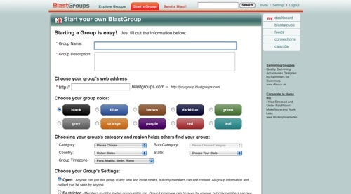 Blastgroups