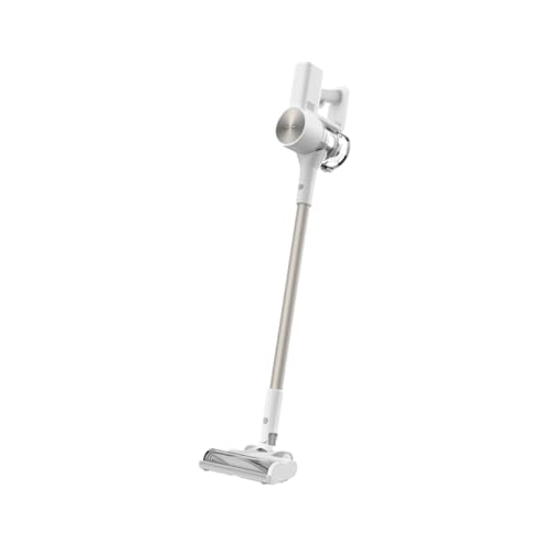XIAOMI Vacuum Cleaner G20, Aspiradora Escoba sin Cable, 150AW, Luces LED, filtrado eficiente, batería de Larga duración, Blanco