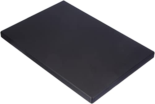 Metaltex - Tabla de cocina, Polietileno, Negro, 29 x 20 x 1,5 cm