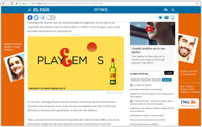 Chrome Sin Bloqueador