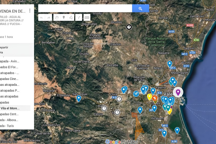 SOS VALÈNCIA: el mapa interactivo de Google Maps donde todo el mundo ...