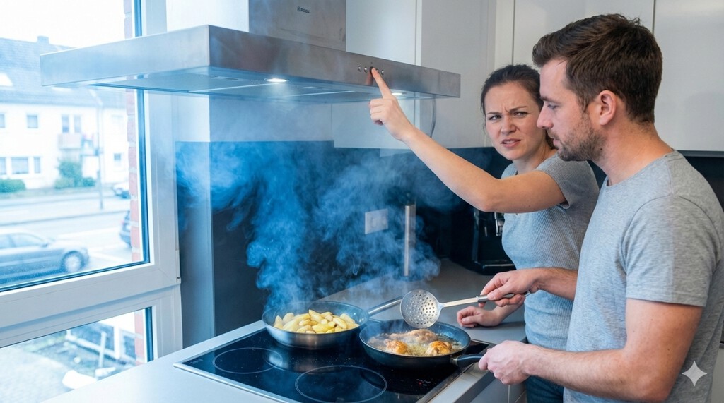 El mejor momento para encender y apagar la campana extractora de tu cocina: así evitarás que se llene todo de humo, grasa y olores