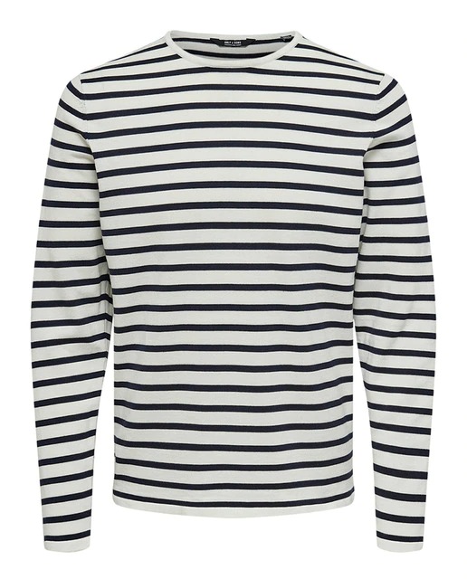 Jersey de hombre con cuello caja