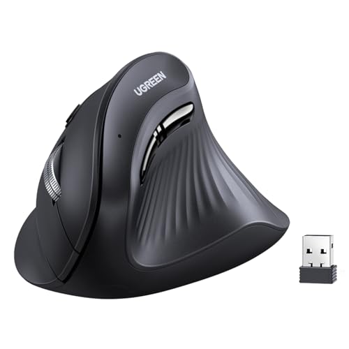 UGREEN Mouse Vertical Inalámbrico Ergonómico