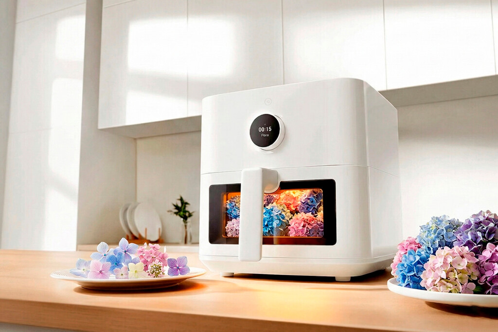 Tu freidora de aire tiene una función secreta que no sirve para cocinar y casi nadie la utiliza. Si te gusta la decoración, es perfecta para ti  