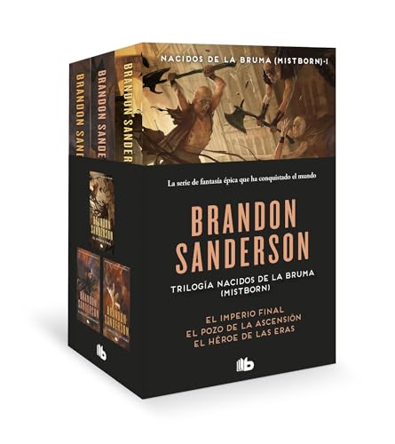 Trilogía Nacidos de la bruma (Trilogía Original Mistborn): La serie de fantasía épica que ha conquistado el mundo: 603016 (Ficción)