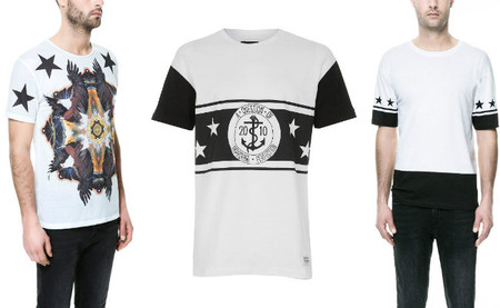 Lluvia de estrellas en las camisetas de la primavera-verano 2013