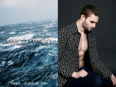Tan fluida como el mar, Marco Manero presenta su colección Spring/Summer 2016