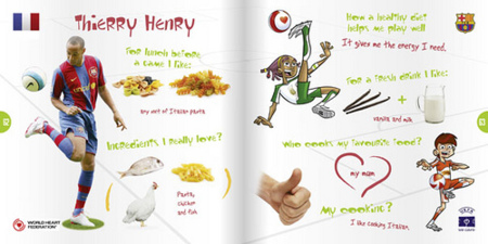 "Las recetas de los campeones" para luchar contra la obesidad infantil