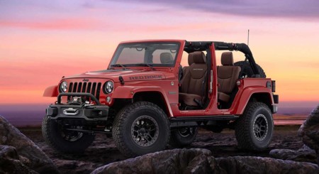 ¿Te animas a un paseo off-road a bordo del Jeep Wrangler Red Rock Concept?