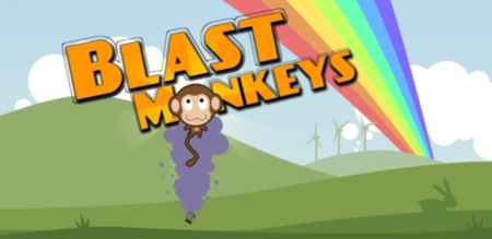 Blast Monkeys, ayuda al mono protagonista a conseguir sus bananas
