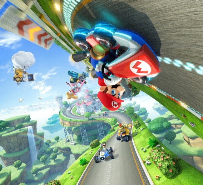 Mario Kart 8 ofrece grandes atractivos para jugar en la WiiU