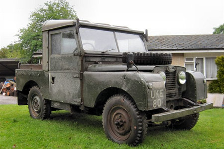 Land Rover que perteneció a Winston Churchill