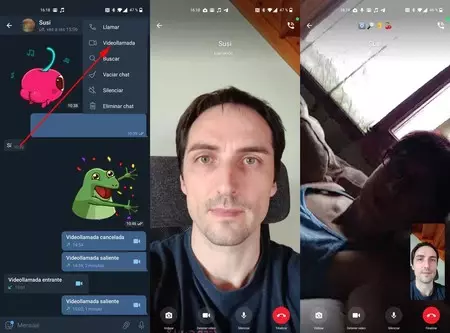テレグラムビデオ通話