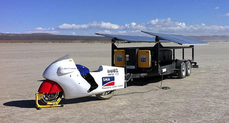 Nuevo récord de velocidad en moto eléctrica para Lightning Motorcycles