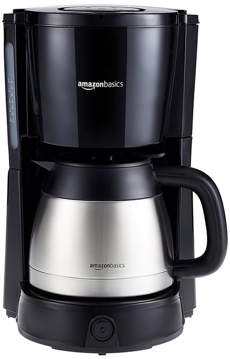 La cafetera de goteo de Amazon Basics de 1000 W está en su precio mínimo en Amazon: 20,59 euros
