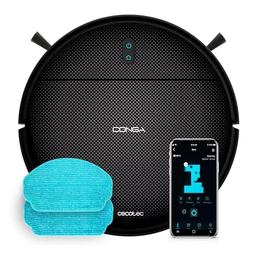 Cecotec Robot Aspirador Navegación Giroscópica 3000Pa Conga M10 X-Treme Neo
