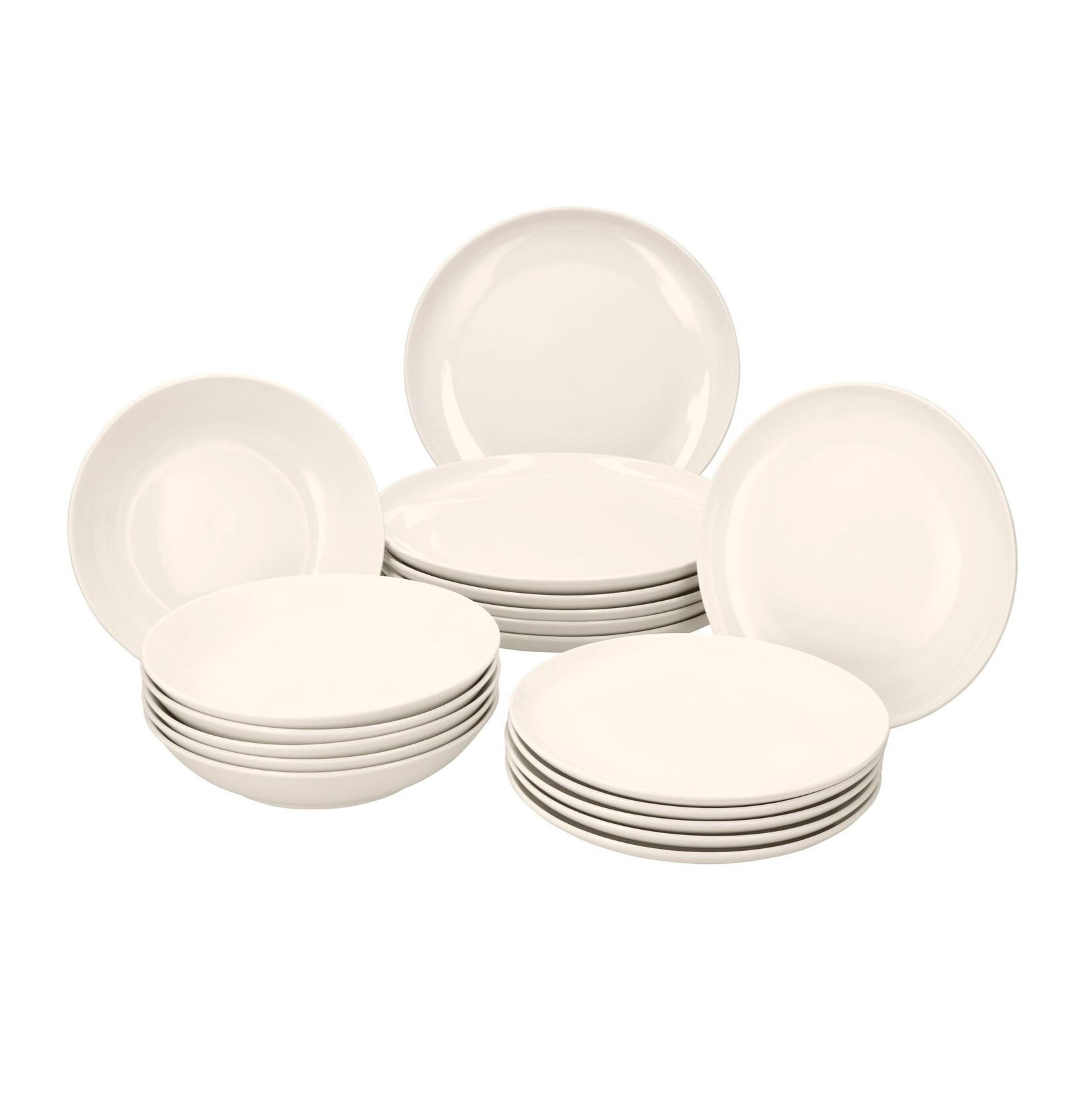 Juego de vajilla porcelana 18 unidades