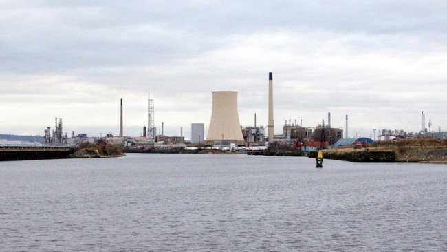 Refinería en Stanlow (Reino Unido)