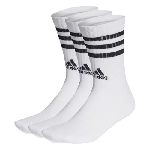 adidas Unisex Calcetines clásicos Cushioned 3 bandas