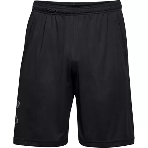 Under Armour Tech Graphic Short Pantalones cortos, Negro 03, L Hombre