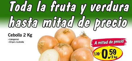 Pepino no, pepino sí. Lidl pone la fruta y la verdura a mitad de precio