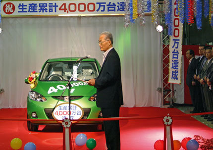 Mazda alcanza la cifra de 40.000.000 de vehículos producidos en Japón